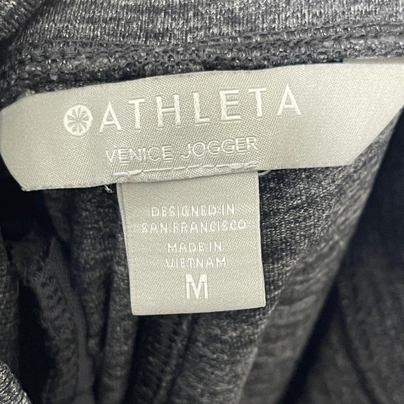 Athleta Venice Jogger Heathered Dark Gray Size Medium - Picture 6 of 9